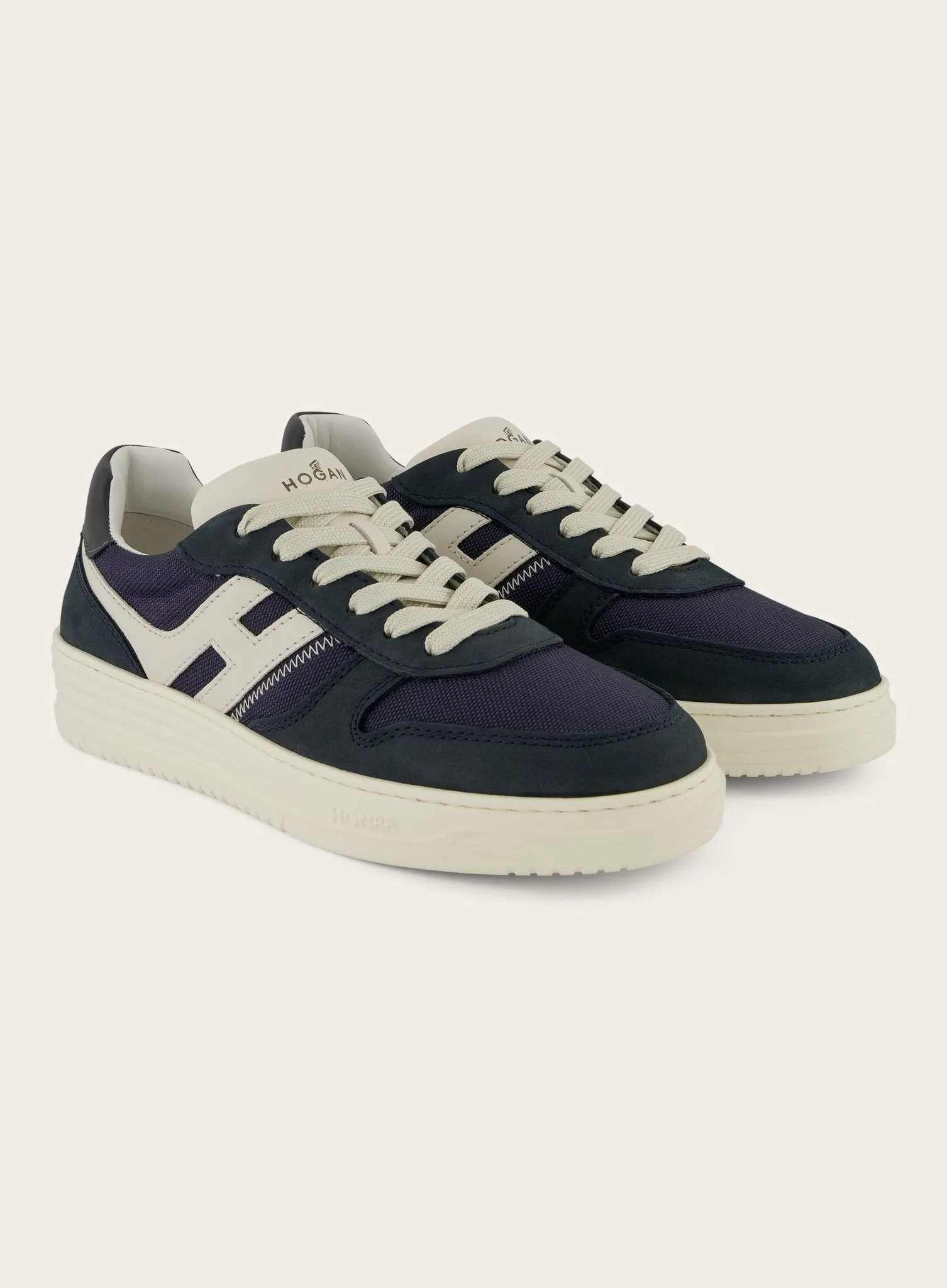 H630 sneakers van suède