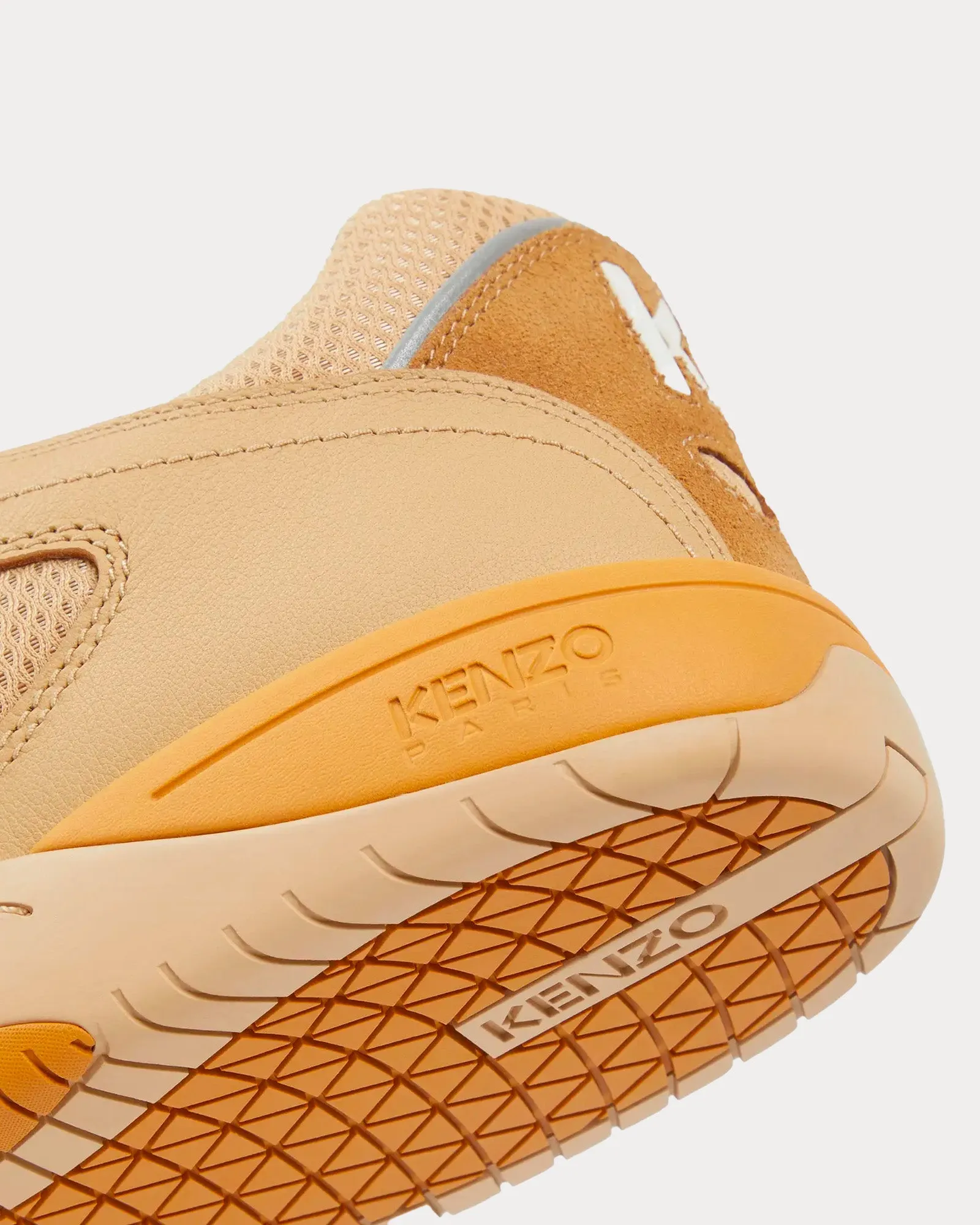Kenzo-PXT Dark Camel Low Top Sneakers
